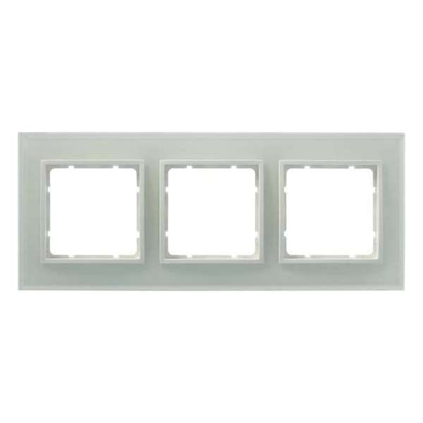 Berker Afdekraam 3-Voudig Glas Wit B.1-B.3-B.7 (Te combineren met Berker S1 serie) Berker Afdekraam 3-Voudig Glas Wit B.1-B.3-B.7 (Te combineren met Berker S1 serie)