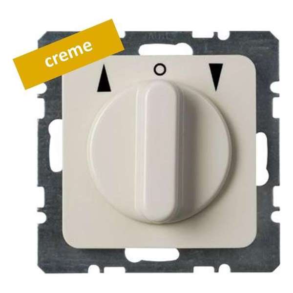 BERKER jaloezieschakelaar | serie M2 | inbouw | met 0-stand | crème BERKER jaloezieschakelaar | serie M2 | inbouw | met 0-stand | crème
