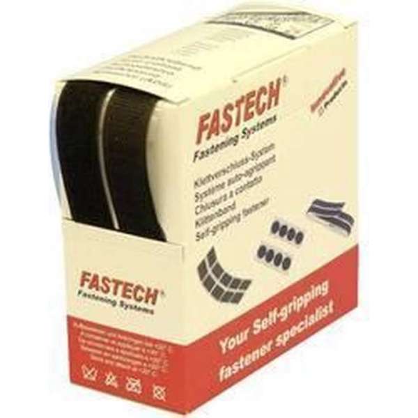 FASTECH® B20-SKL999905 Klittenband Om vast te plakken Hotmelt Haak- en lusdeel (l x b) 5000 mm x 20 mm Zwart 5 m FASTECH® B20-SKL999905 Klittenband Om vast te plakken Hotmelt Haak- en lusdeel (l x b) 5000 mm x 20 mm Zwart 5 m
