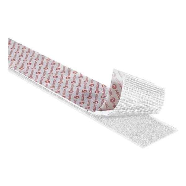 VELCRO® VEL-EC60216 Klittenband Om vast te plakken Haak- en lusdeel (l x b) 5000 mm x 20 mm Wit 5 m VELCRO® VEL-EC60216 Klittenband Om vast te plakken Haak- en lusdeel (l x b) 5000 mm x 20 mm Wit 5 m