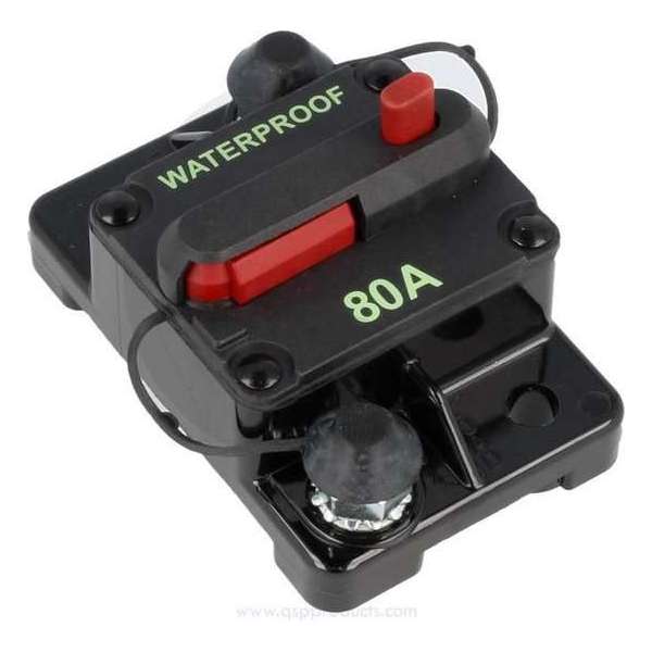Reset switch handmatig 80A Reset switch handmatig 80A