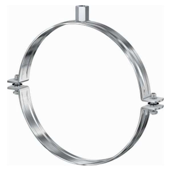 FLAM tweedelige beugel BSL, staal, blank, uitw buisdiam 315mm FLAM tweedelige beugel BSL, staal, blank, uitw buisdiam 315mm