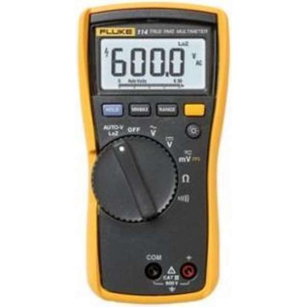 Fluke 114 EUR Digitale True-RMS multimeter - AC/DC 600V Fluke 114 EUR Digitale True-RMS multimeter - AC/DC 600V