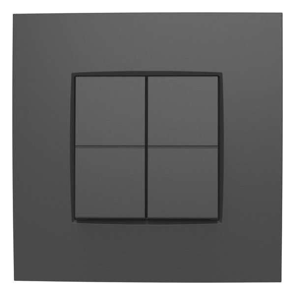 Niko Dimschakelaar Voor Philips Hue - Intense Anthracite