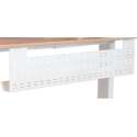 Kabelgoot voor onder het Bureau 100 cm Wit