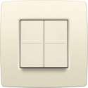 Niko dimschakelaar voor Philips Hue - Original Cream