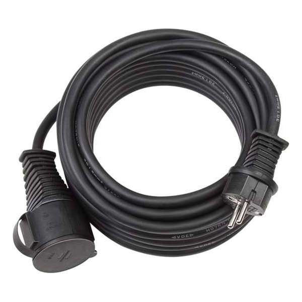 Brennenstuhl Verlengsnoer IP44 - Geschikt voor buitengebruik - Zwart - 3x1,5mm2 - 25 meter Brennenstuhl Verlengsnoer IP44 - Geschikt voor buitengebruik - Zwart - 3x1,5mm2 - 25 meter