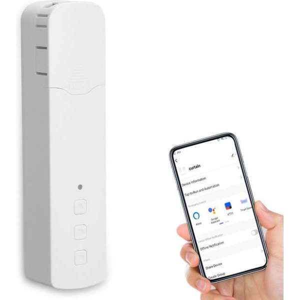Happyment® Smart rolgordijn - Draadloos - Elektrische rolgordijnen - Motor - Voice control & APP Happyment® Smart rolgordijn - Draadloos - Elektrische rolgordijnen - Motor - Voice control & APP