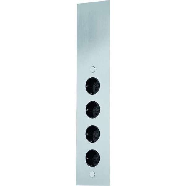 Thebo 4ST. Inox telescoop stopcontact Thebo 4ST. Inox telescoop stopcontact