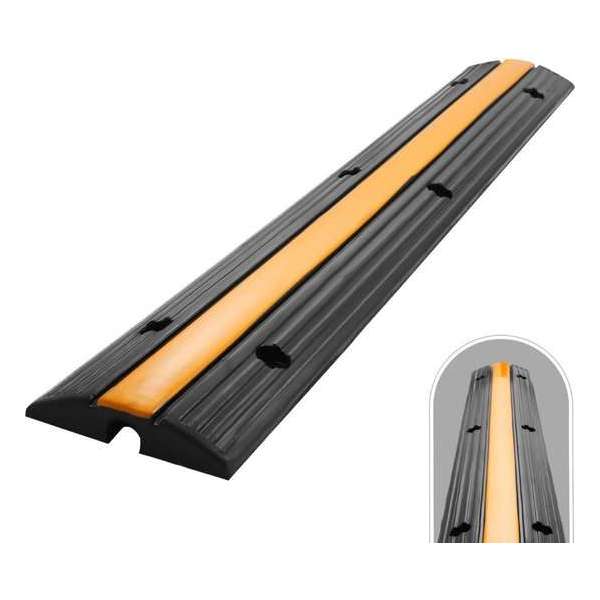 Dakta® Kabel Drempel 4-delig | Kabelgoot | Drempelbrug | Kabelbrug | Drempels | Kabelbeschermer Dakta® Kabel Drempel 4-delig | Kabelgoot | Drempelbrug | Kabelbrug | Drempels | Kabelbeschermer