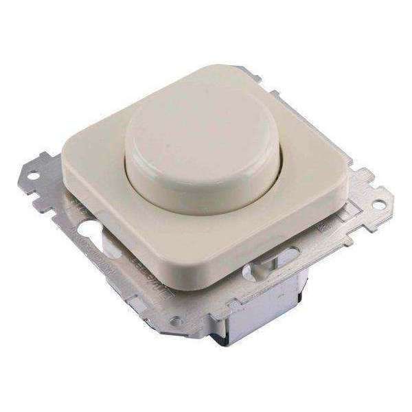 Merten Atelier Inbouw Dimmer - Tot 500W - Halogeen - Drukwissel - Polarwit Merten Atelier Inbouw Dimmer - Tot 500W - Halogeen - Drukwissel - Polarwit
