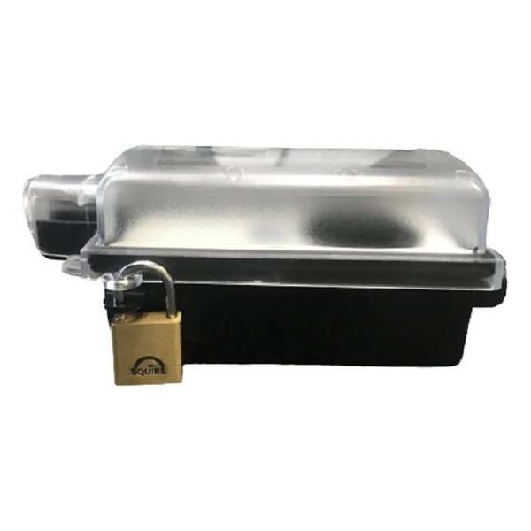 Afsluitbare buitenstopcontact InterBär IP44 9015-002.01 met Squire LN2 hangslotje Afsluitbare buitenstopcontact InterBär IP44 9015-002.01 met Squire LN2 hangslotje