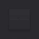Niko Dimschakelaar voor Philips Hue - Pure Black Steel