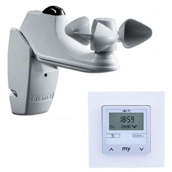 Somfy Soliris Uno zon- en windautomaat set NEW Somfy Soliris Uno zon- en windautomaat set NEW