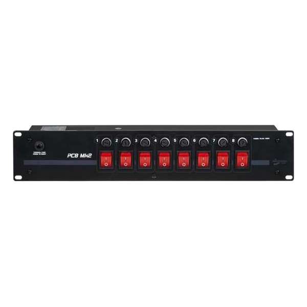 JB-Sytems PC8 MKII - Stekkerblok 8x individueel aanstuurbaar JB-Sytems PC8 MKII - Stekkerblok 8x individueel aanstuurbaar