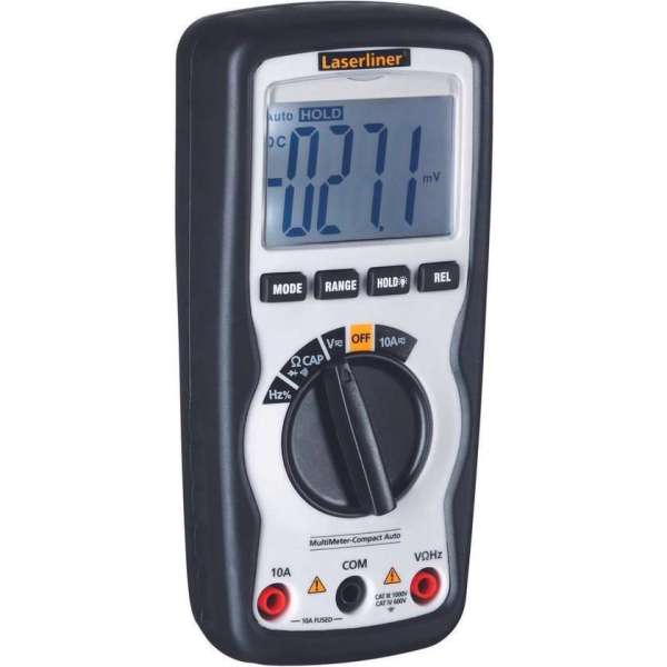 Laserliner MultiMeter-Compact Auto Multimeter Digitaal CAT IV 600 V Weergave (counts): 4000