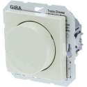 Gira SY55 Inbouw Dimmer - Tot 525W - Tronic - Drukwissel - Crème