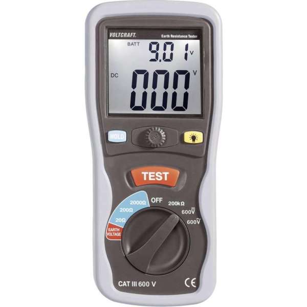 VOLTCRAFT ET-02 Aardingsmeter VOLTCRAFT ET-02 Aardingsmeter