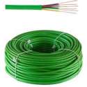 EIB/KNX Buskabel 2 x 2 x 0,8 mm² Groene buitenmantel - LSOH ( R100 )