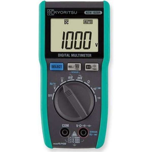 Kyoritsu 1020R Digitale TRMS Multimeter 1000VAC/DC, 200A AC Kyoritsu 1020R Digitale TRMS Multimeter 1000VAC/DC, 200A AC