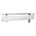 Kabelgoot voor onder het Bureau 130 cm Wit