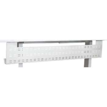 Kabelgoot voor onder het Bureau 130 cm Wit