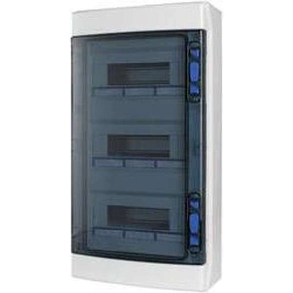 Eaton 174199 IKA-3/36-ST Kleine verdeelkast Opbouw (op muur) Aantal groepen: 12 Aantal rijen: 3 Eaton 174199 IKA-3/36-ST Kleine verdeelkast Opbouw (op muur) Aantal groepen: 12 Aantal rijen: 3