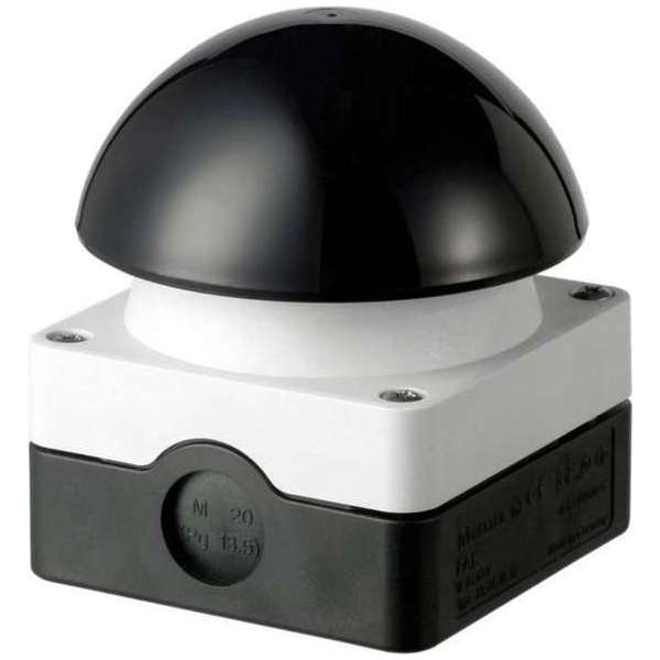 Eaton Industries Slagdrukknop (paddestoel) zwart - IP65 Eaton Industries Slagdrukknop (paddestoel) zwart - IP65