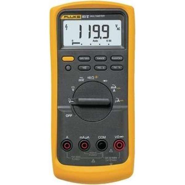 Fluke 83V/Eur Multimeter Digitaal Cat Iii 1000 V Cat Iv 600 V Weergave (Counts): 6000 Fluke 83V/Eur Multimeter Digitaal Cat Iii 1000 V Cat Iv 600 V Weergave (Counts): 6000