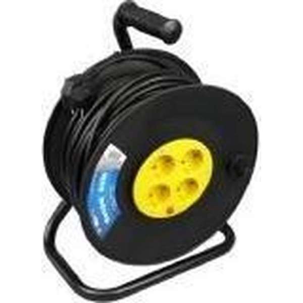 VB Kabelhaspel 40 m 3x1,5mm² met thermische beveiliging - 41052 VB Kabelhaspel 40 m 3x1,5mm² met thermische beveiliging - 41052