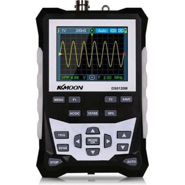 Dakta® Digitale Oscilloscoop | Labvoeding | Functiegenerator | 120Mhz Dakta® Digitale Oscilloscoop | Labvoeding | Functiegenerator | 120Mhz