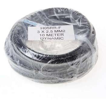 Algemeen Kabel neopreen zwart 3 x 2.5mm² x 25 meter (Prijs per stuk)
