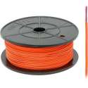 FLRY -B kabel - 1x 0,75mm - Oranje - Rol 100 meter
