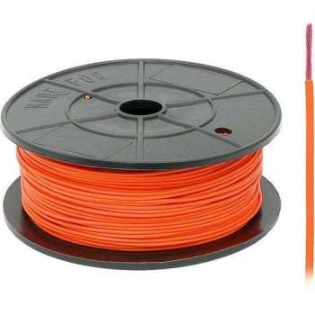 FLRY -B kabel - 1x 0,75mm - Oranje - Rol 100 meter