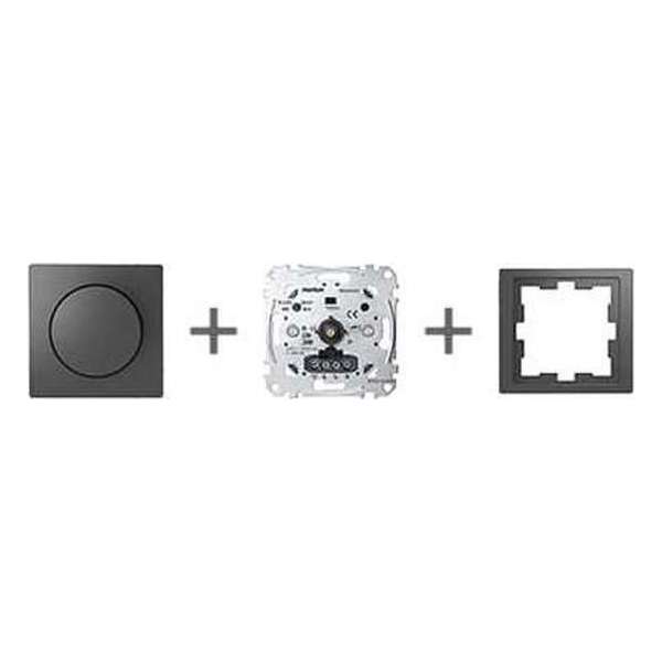 Universele LED Draaidimmer Compleet - Antraciet - Merten D-Life - Schneider Electric - MTN5134-6534_TO
