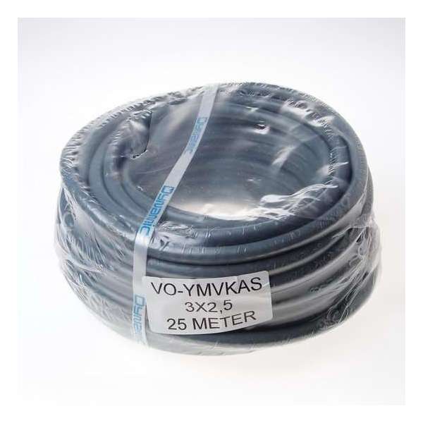 Grondkabel ymvkas 3 x 2.5mm² x 25 meter Grondkabel ymvkas 3 x 2.5mm² x 25 meter