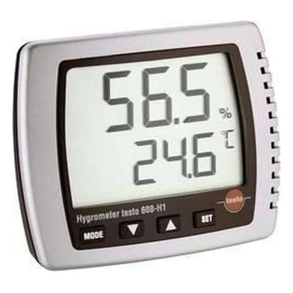 testo 608-H1 Luchtvochtigheidsmeter (hygrometer) 10 % Hrel 98 % Hrel Dauwpunt/schimmel waarschuwingsweergave testo 608-H1 Luchtvochtigheidsmeter (hygrometer) 10 % Hrel 98 % Hrel Dauwpunt/schimmel waarschuwingsweergave