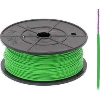 FLRY -B kabel - 1x 1,00mm - Groen - Rol 100 meter