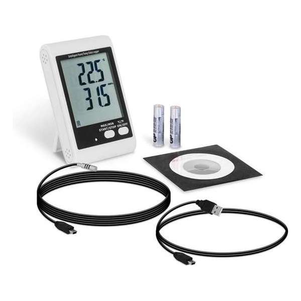 Steinberg Temperatuur- en vochtigheidsmeter - van -40 tot 125°C - interne sensor Steinberg Temperatuur- en vochtigheidsmeter - van -40 tot 125°C - interne sensor