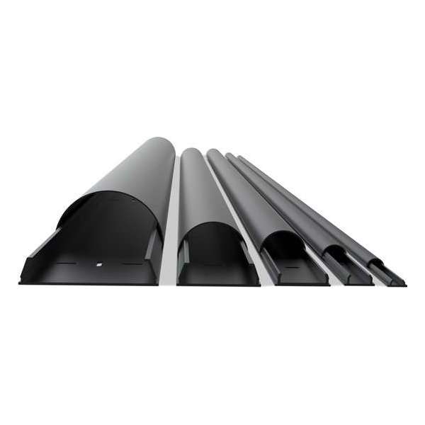 Multibrackets M Universal Cable Cover Black 50x1600mm Kabelbeheer Zwart Multibrackets M Universal Cable Cover Black 50x1600mm Kabelbeheer Zwart
