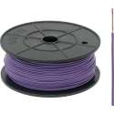 FLRY -B kabel - 1x 0,75mm - Paars - Rol 100 meter