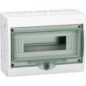 Schneider Electric 13444 13444 Kleine verdeelkast Oppervlakmontage Aantal groepen: 12 Aantal rijen: 1