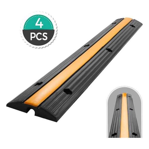 Premic® Kabelbrug - 4 stuks - 100 CM - Kabelgoot Premic® Kabelbrug - 4 stuks - 100 CM - Kabelgoot