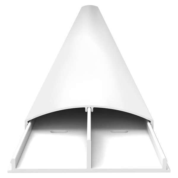 Multibrackets Premium super slim aluminium kabelgoot - 110 x 7,5 cm / wit Multibrackets Premium super slim aluminium kabelgoot - 110 x 7,5 cm / wit
