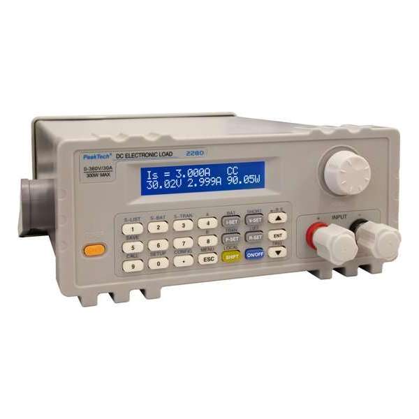 PeakTech 2280 DC-elektronische belasting met USB PeakTech 2280 DC-elektronische belasting met USB