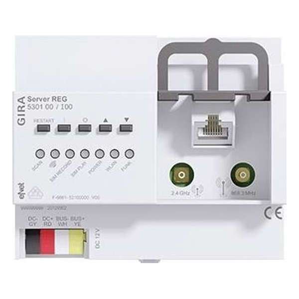 Gira ENet SERVER-INTERFACE DRA ENET 530100 Gira ENet SERVER-INTERFACE DRA ENET 530100