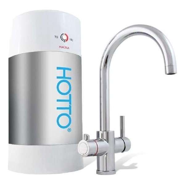 Boiler 8L+ Arco kraan chroom - Combiset Arco - Chroom Boiler 8L+ Arco kraan chroom - Combiset Arco - Chroom