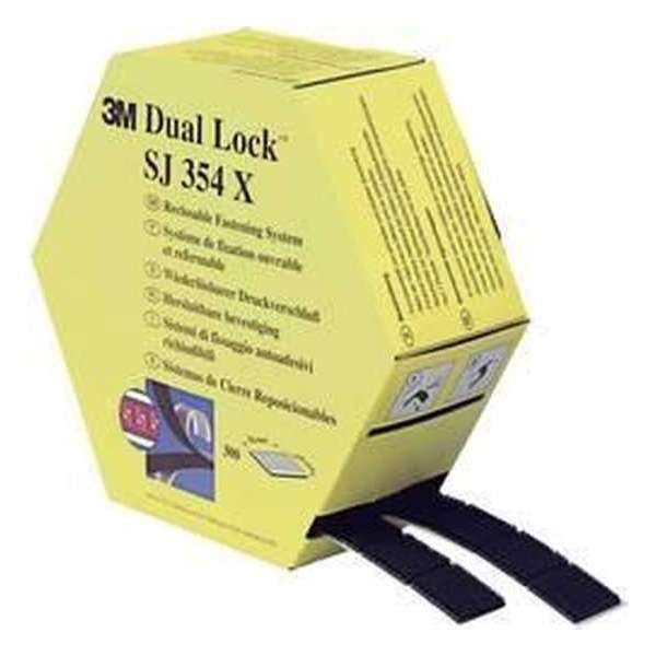 3M SJ354X Dual Lock Klittenband Om vast te plakken Paddenstoel (l x b) 7500 mm x 25 mm Zwart 1 paar 3M SJ354X Dual Lock Klittenband Om vast te plakken Paddenstoel (l x b) 7500 mm x 25 mm Zwart 1 paar