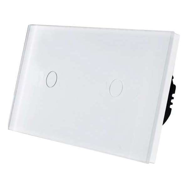 THORN 2 x touch dimmer voor 1 lichtpunt + glasplaat wit