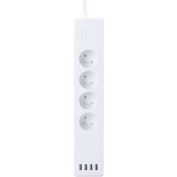 Smart Multi-plug, Franse stroom slimme stekkerdoos, powered by TUYA Smart Multi-plug, Franse stroom slimme stekkerdoos, powered by TUYA